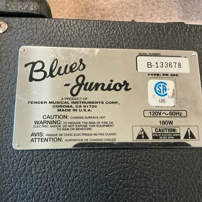 Fender Blues Junior Mid 90’s image 4