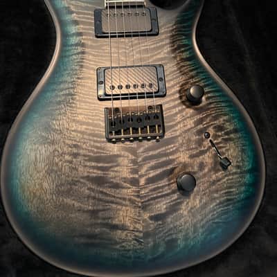 PRS Mark Holcomb Blue Wraparound Burst with Bare Knuckle Ragnaroks image 1