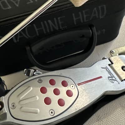 Pearl P2050C Eliminator Redline Chain-Drive Single Bass Drum Pedal 2010s - Silver / Black / Red image 7