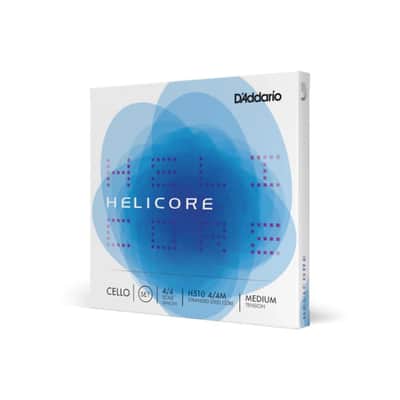 D'Addario Helicore Cello String Set | 4/4 Scale (Medium Tension) image 1