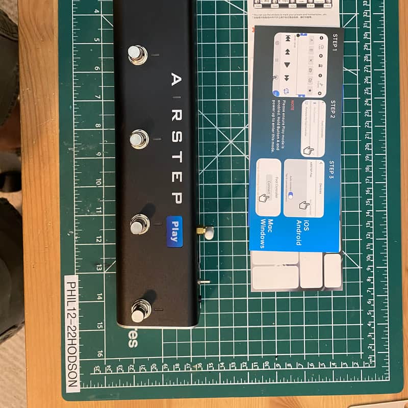 2020 – Present XSonic Airstep 5-Button Bluetooth Controller Black