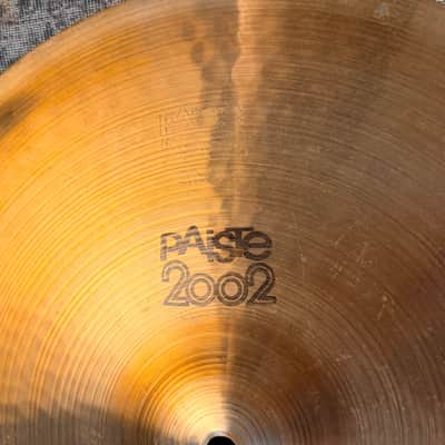 RARE 1978 Vintage Paiste 2002 FACTORY STAMPED MEDIUM 16” BONHAM! SUPER CLEAN! ICONIC TONE! 1152 g image 3