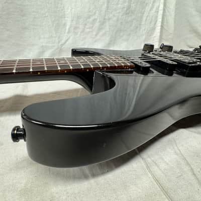 Hamer USA Chaparral Guitar with Case - Black - headstock repaired! image 20