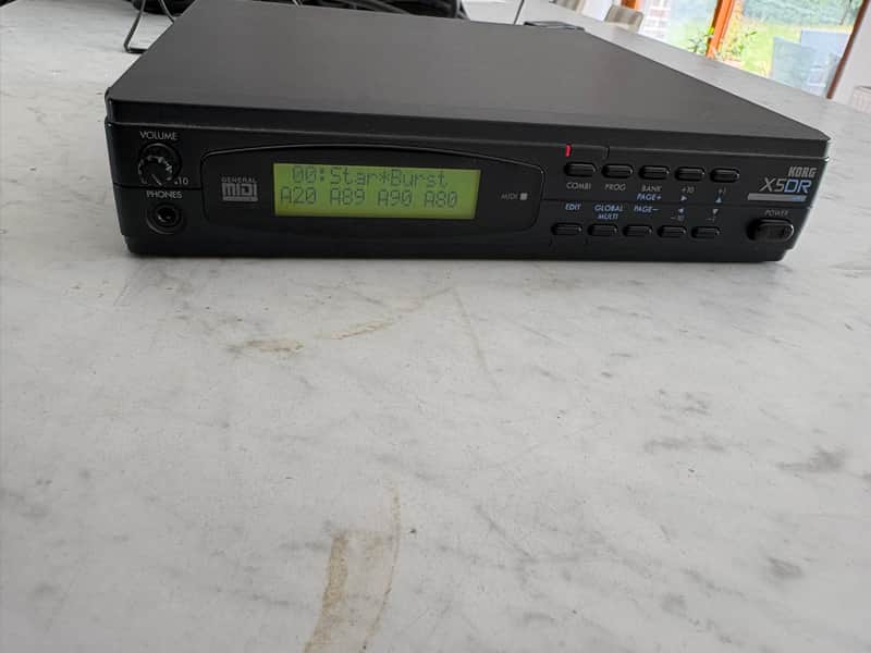 Korg X5DR 1990s - Black image 1