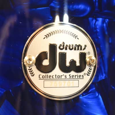 DW Collectors SCC Maple 5pcs (22-10-12-14-16) Blue Moonstone Drum Set - New! image 8