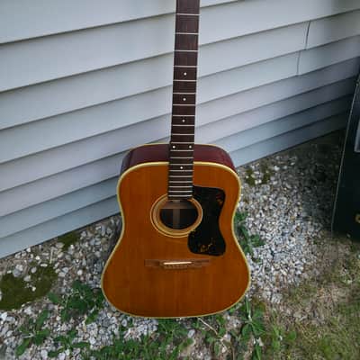 1969 Guild D-40 Acoustic Guitar – Hoboken NJ – Serial AJ3154 – w/ Original Case image 1