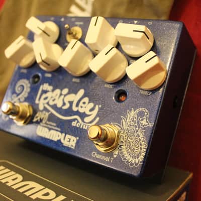 Wampler Paisley Drive Deluxe dual overdrive pedal image 2
