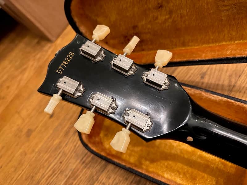 1977 Greco LP Custom Black Beauty - Antiquity P90s, Vintage | Reverb