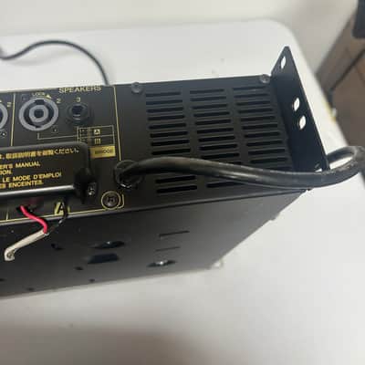 Yamaha P2500S Power Amp 2010s - Blue / Silver image 14