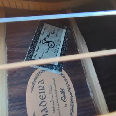 Guild Madeira A 30R 1973-74 - Natural rosewood image 7