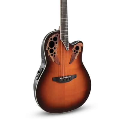 Ovation CE48-1 Celebrity Elite Super Shallow Lyrachord Body Nato Neck 6-String Acoustic-Electric Guitar w/Gig Bag image 1