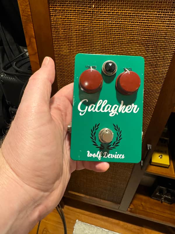 Wolf Devices Gallagher Treble Booster - Kelly Green image 1