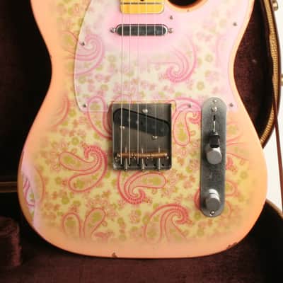 Nash T-68 PSLY Pink Paisley Lollar Pickups GRT-515 image 1