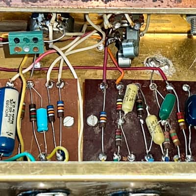 1960 DeArmond R5T Amplifier 10" Combo Super RARE, Tube Driven Tremolo Circuit image 15