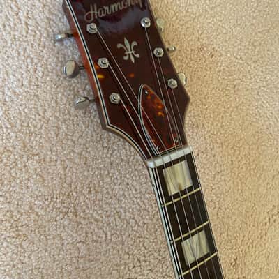 Harmony H77 1963 - 1972 - Red Sunburst image 6