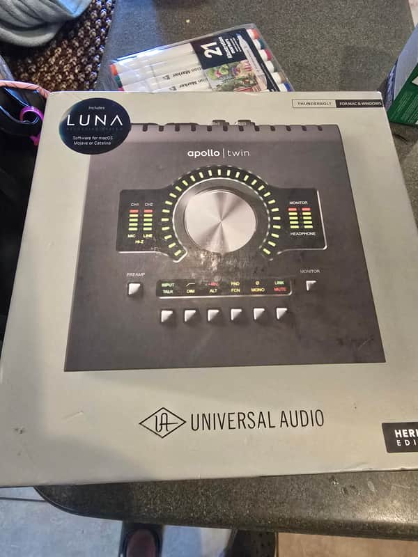 Universal Audio Apollo Twin DUO MKII Thunderbolt for MAC OR WINDOWS image 1