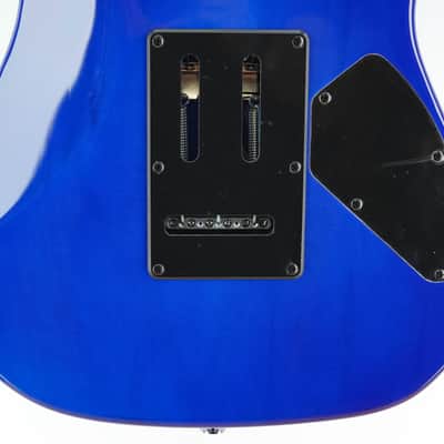 Ibanez GRX70QALTBB Left Handed Transparent Blue Burst image 5