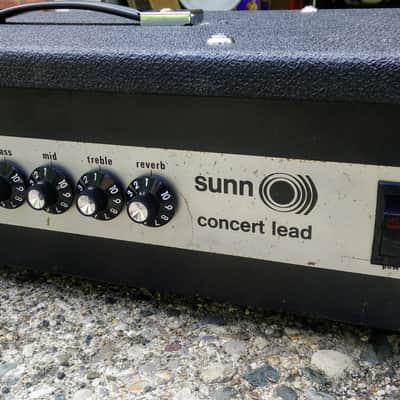 Sunn Concert Lead 1973 Silverface, recently serviced image 4