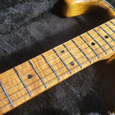 Jet City Super stratocaster Korina 2019 vintage tint image 7