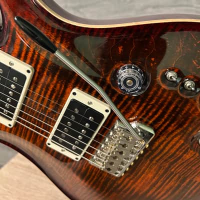 PRS Core 35th Anniversary Custom 24 with Pattern Thin Neck - Orange Tiger #2815 image 13