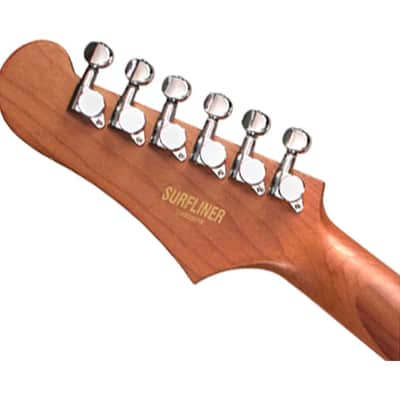 Guild Surfliner Deluxe Electric Guitar w/GFV - Rose Quartz Metallic - Open Box image 5
