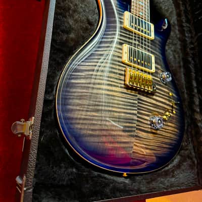 PRS Custom 24 Wood Library 2017 - Charcoal Violet 10 Top image 3
