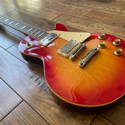 Aria Pro II LS 450 Standard Electric Guitar Cherry Burst Matsumoku MIJ image 4