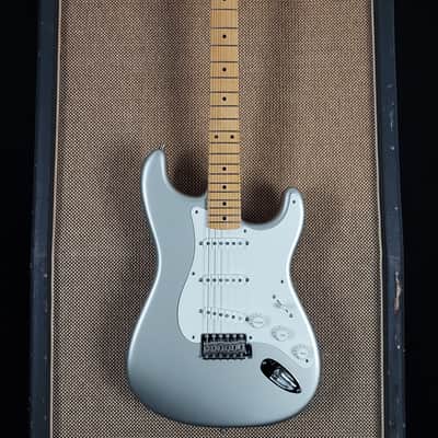 2021 Fender American Original '50's Stratocaster Very Cool Inca Silver Finish (378) image 2