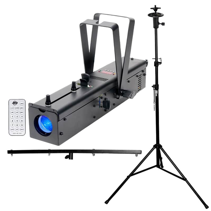 Eliminator Lighting IKON PROFILE PLUS GOBO Projector Light w Stand & Remote Control image 1