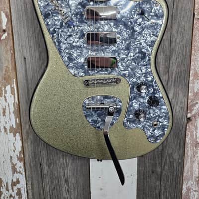 Italia Modena 2010s - Silver Sparkle with Black Back image 2
