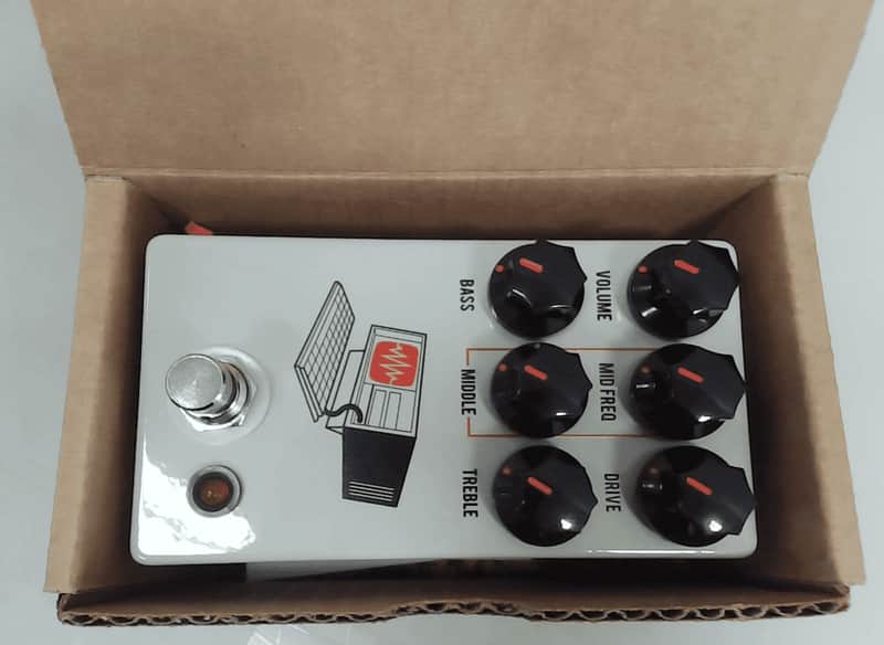 JHS Hard Drive Distortion Pedal - Tan image 1