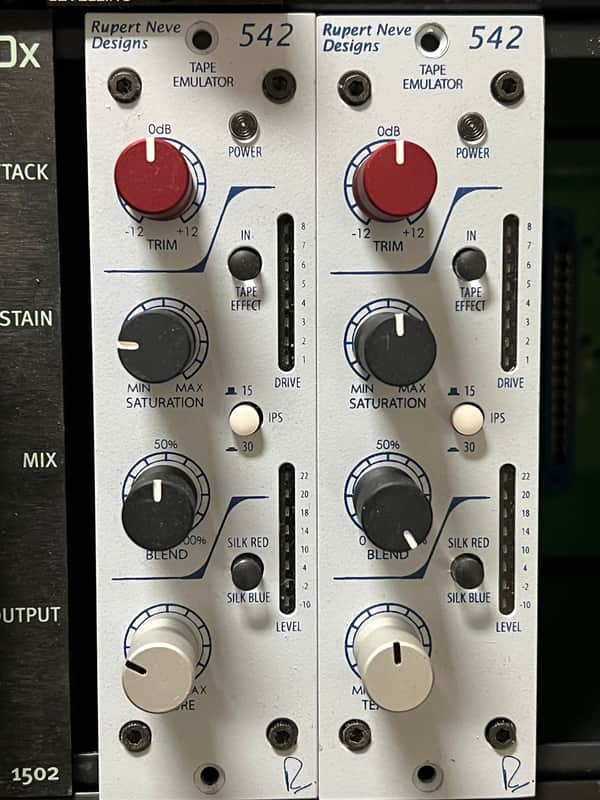 Rupert Neve Designs 542 500 Series Tape Emulator Pair | Reverb