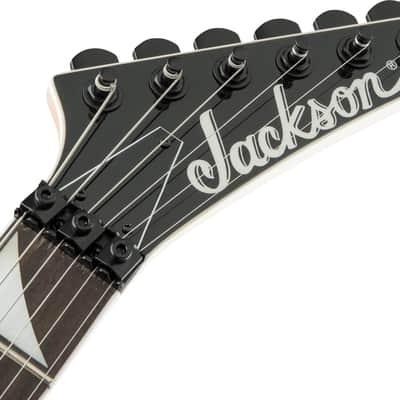 Jackson JS Series Rhoads JS32 - Amaranth Fingerboard - Black with White Bevels image 8