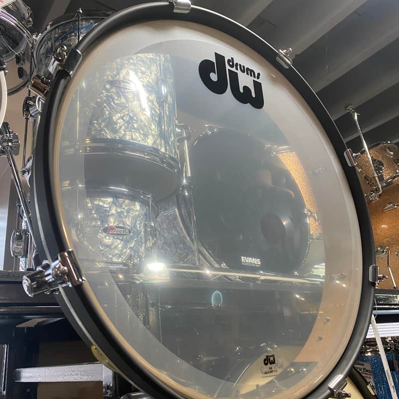 DW 20" Design Series Pancake Drum - Black Satin image 1