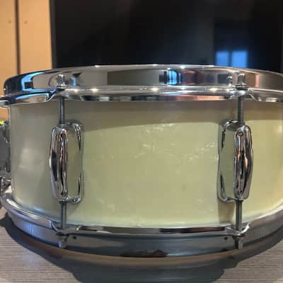 Slingerland Solid Shell Artist Model 1960 - White Marine Pearl image 5