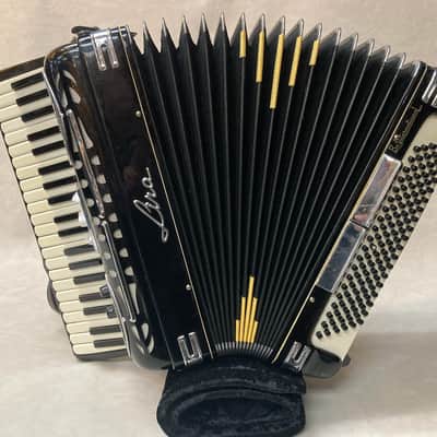 CENTRO-MATIC LIRA 2 REED ACCORDION WITH MICROPHONE #CBFL254-8 image 2