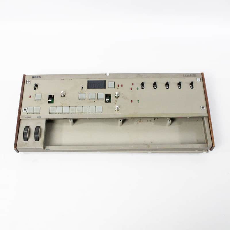 Korg Microkorg Parts: Chassis and Main PCB Broken AS-IS image 1