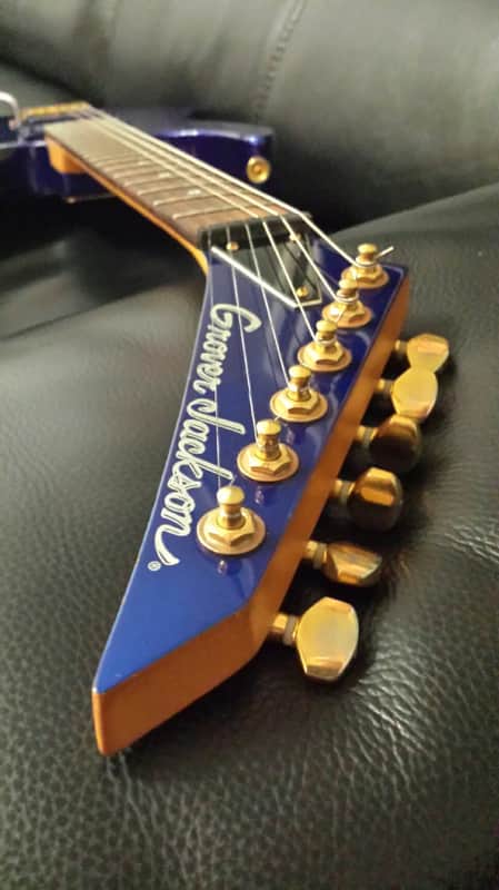 Grover Jackson FU.IG-37 Fusion Series. 1998 Japan. Cobalt | Reverb