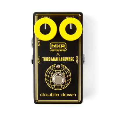 MXR Third Man Hardware X Double Down Booster Guitar Effects Pedal image 2