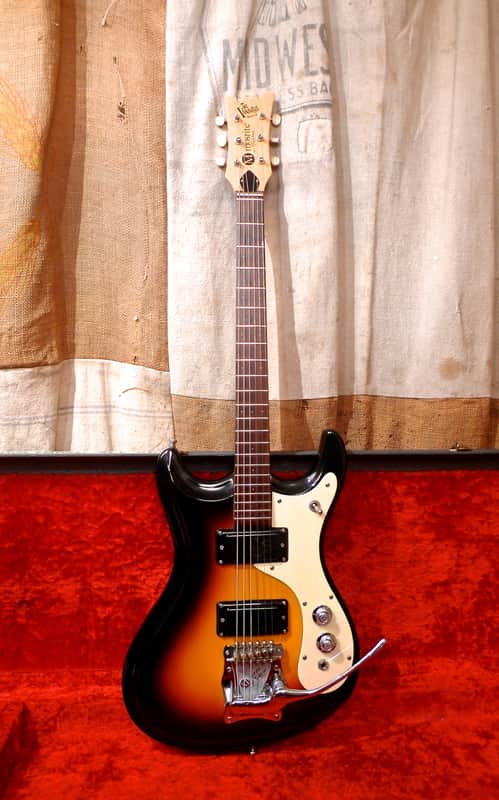 Mosrite Ventures Mark V 1966 Sunburst | Reverb