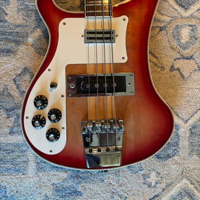 Tokai Rockinbetter Bass 4001 Left Handed - sunburst image 2