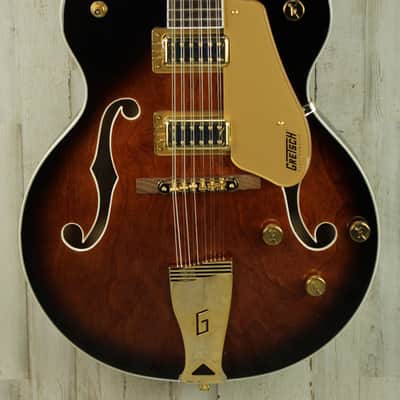 DEMO Gretsch G5422G-12 Electromatic Classic 12 String - Single Barrel Burst (619) image 1