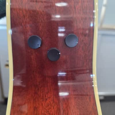 Yamaha FG-TA TransAcoustic Dreadnought 2010s - Brown Sunburst image 9