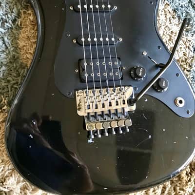 Kramer Focus 3000D 1984 Black MIJ RARE stock DiMarzio humbucker image 2