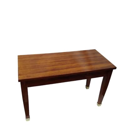 Frederick Duet Walnut Polish Hard Top Bench w/Brass image 2