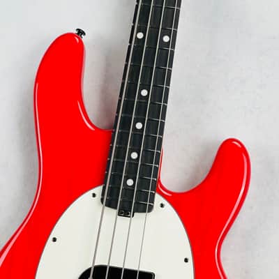 Ernie Ball Music Man Tim Commerford Active StingRay 4-String Bass 2025 - Caliper Red image 3