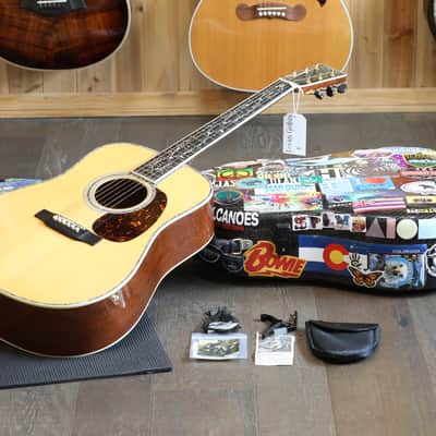 2005 Martin D-42 Flamed Mahogany #5 of 30 Dreadnought Acoustic Guitar Natural Vine Inlay + OHSC image 1