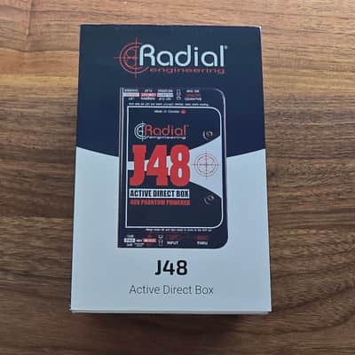 Radial J48 Active Direct Box 2010s - Blue image 2