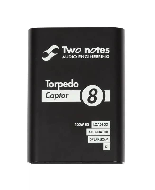 Two Notes Torpedo Captor Compact Analog Reactive Load Box, Attenuator & Amp DI - 8 Ohm image 1