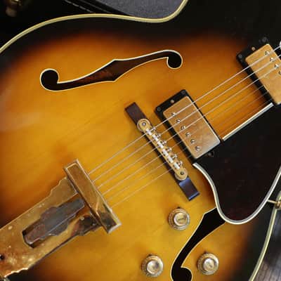1968 Gibson L-5CES Florentine Hollow Body Electric Guitar Sunburst + HSC image 4